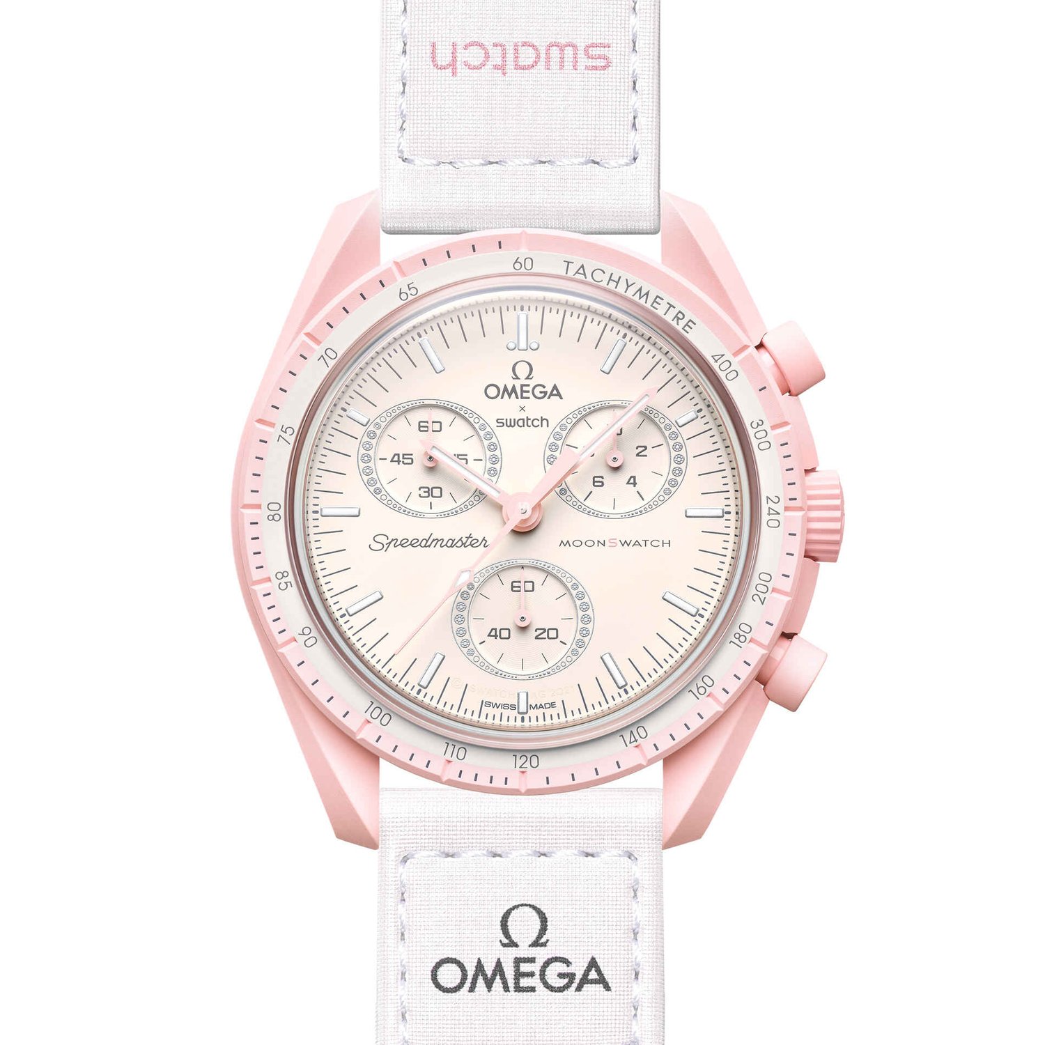 Montre swatch rose hot sale