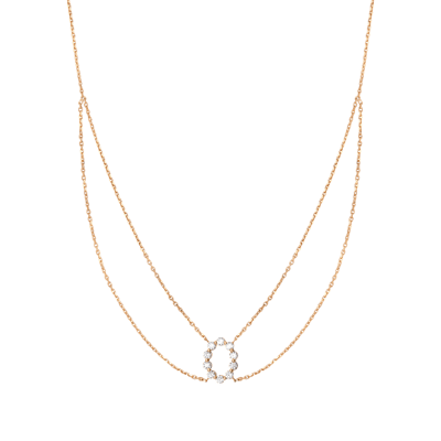 Helena Joy Just Joy Perla Mini Chocker Yellow Gold Diamond