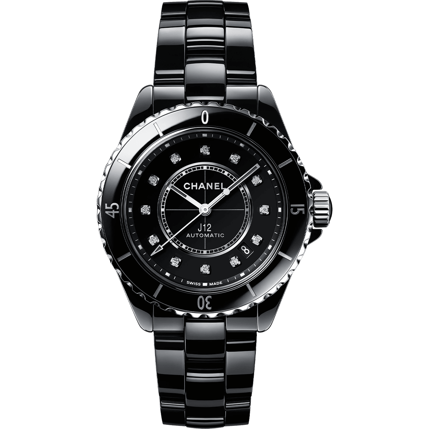 Chanel J12 Wanted Black (H7418)