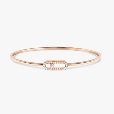 Messika Move Uno Pav&eacute; Flex Bangle MM Bracelet