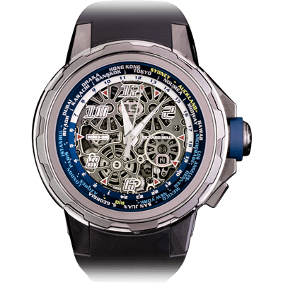 Richard Mille RM63-02 Automatic Winding Worldtimer Limited Edition 47mm