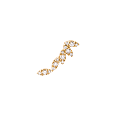 Helena Joy Amanda Divine Earrings Short Model Yellow Gold