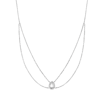 Helena Joy Mila Poire Chocker White Gold Diamond