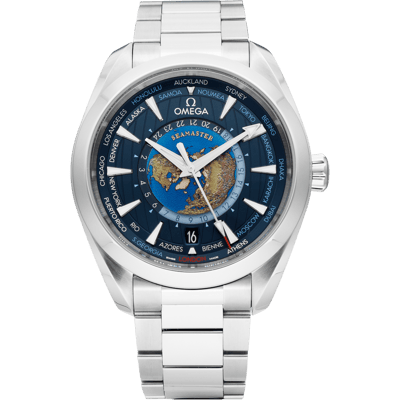 Omega Seamaster Aqua Terra 150M GMT Worldtimer 43mm