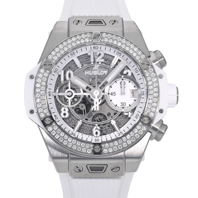 Hublot Big Bang Unico Titanium White Diamonds 42mm