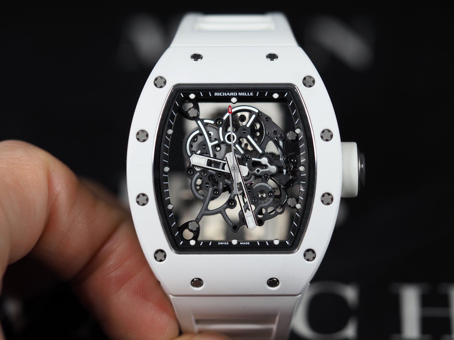 Richard Mille RM055 WeiB RM055 AM Ti