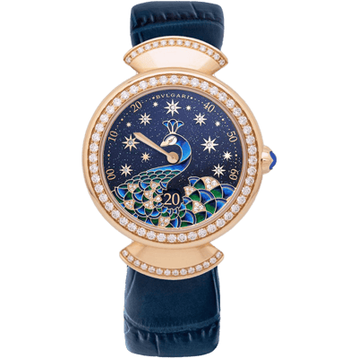 Bulgari Diva's Dream Peacock 37mm