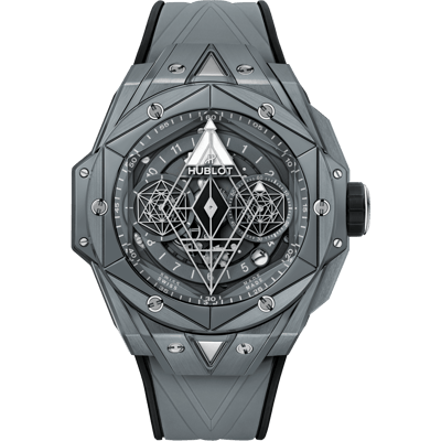 Hublot Big Bang Unico Sang Bleu II Grey Ceramic Limited Edition 45mm