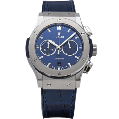 Hublot Classic Fusion Chronograph Titanium Blue 42mm