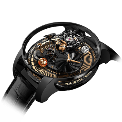 Jacob &amp;amp; Co. Astronomia Tourbillon Solar Bitcoin Limited Edition 44mm