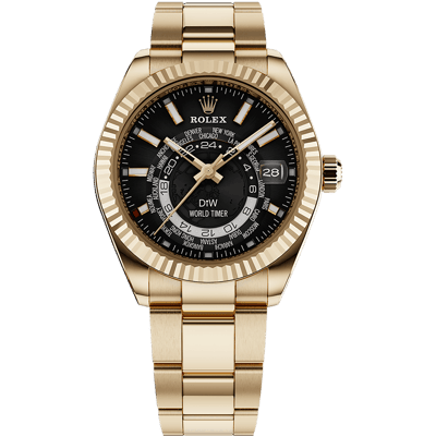 DIW World Timer Gold Limited Edition 42mm