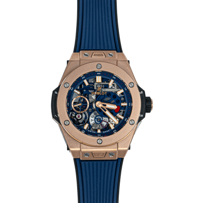 Hublot Big Bang Meca-10 10-Day Power Reserve King Gold Blue 45mm