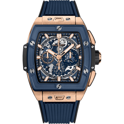 Hublot Spirit of Big Bang King Gold Blue Ceramic 42mm