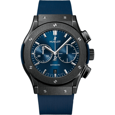 Hublot Classic Fusion Ceramic Blue Chronograph 45mm