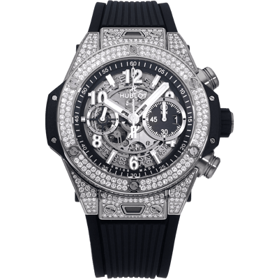 Hublot Big Bang Unico Titanium Pav&eacute; 44mm