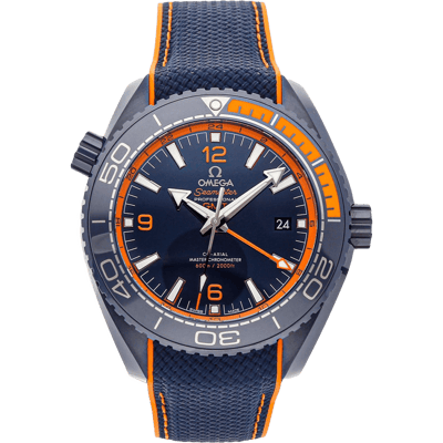 Omega Seamaster Planet Ocean 600M GMT Big Blue 45.5mm