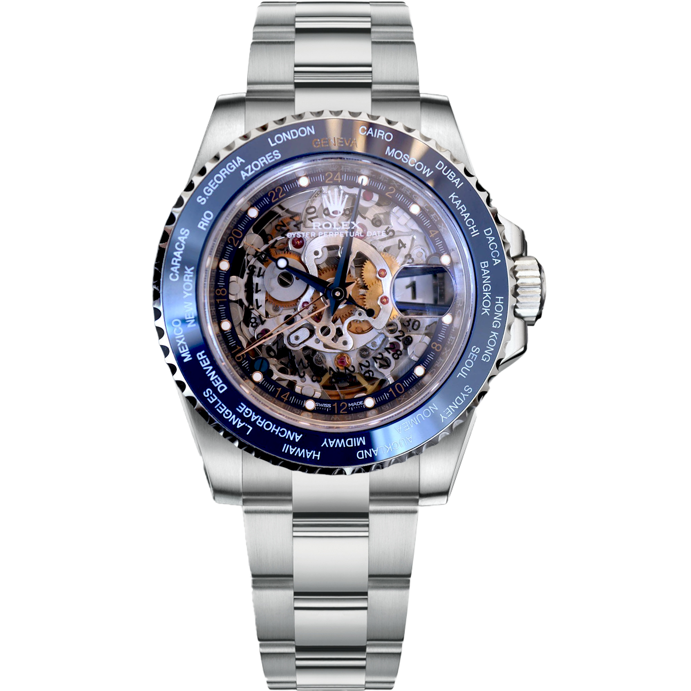 Rolex Oyster Perpetual Date GMT Master II Artisans de Genève