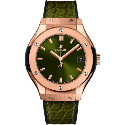 Hublot Classic Fusion King Gold Green 33mm