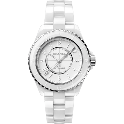 Chanel watch shop white ceramic price