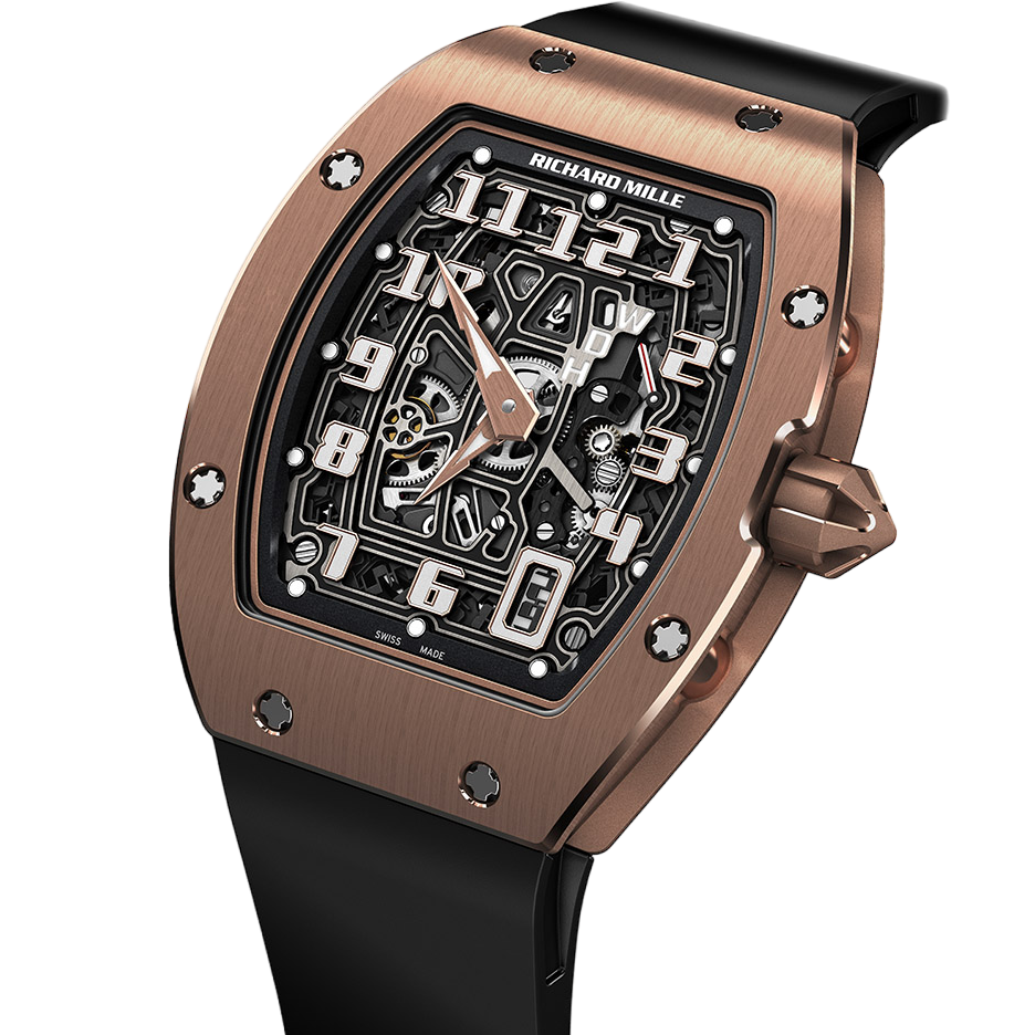 Richard mille deals rose gold watch
