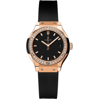 Hublot Classic Fusion King Gold Diamonds 33mm