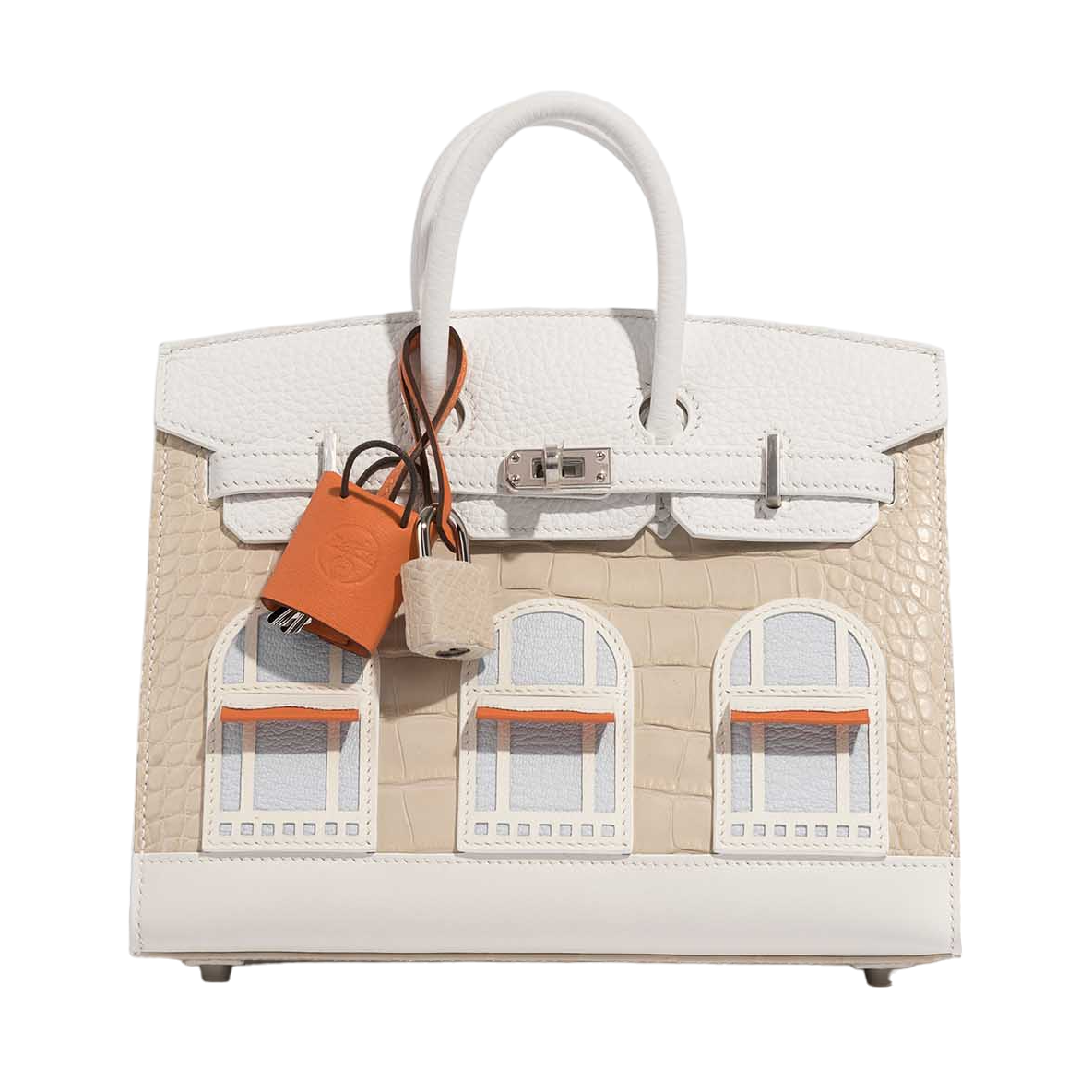 Hermes Birkin B20 FAUBOURG SNOW