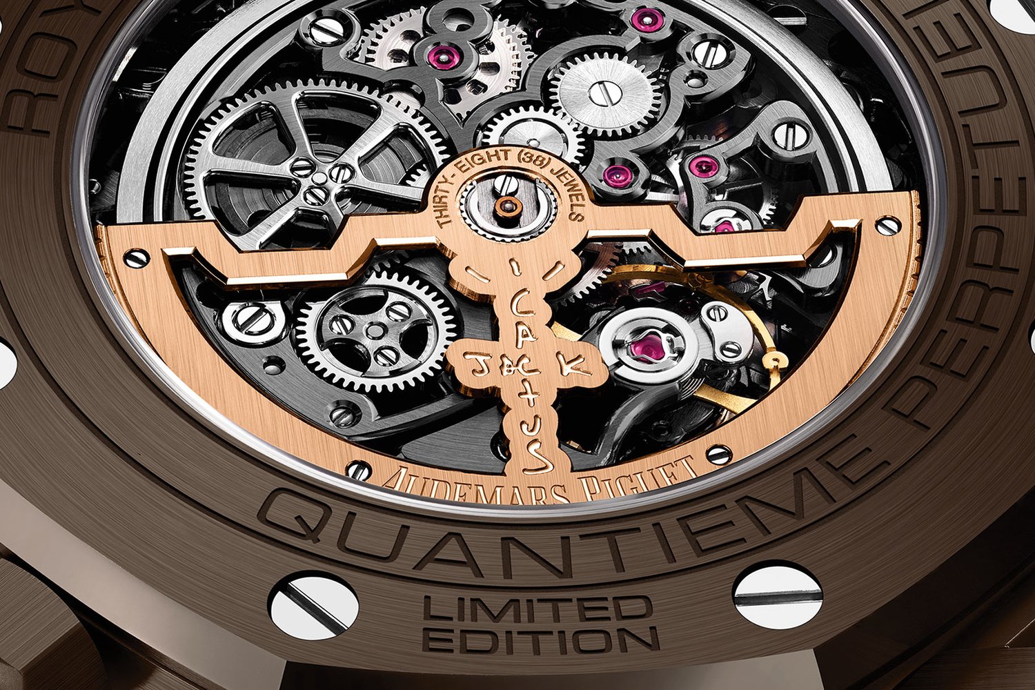 Audemars Piguet Royal Oak Perpetual Calendar Openworked Brown (2658
