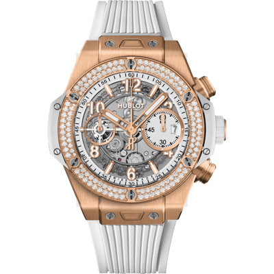 Hublot Big Bang Unico King Gold White Diamonds 42mm