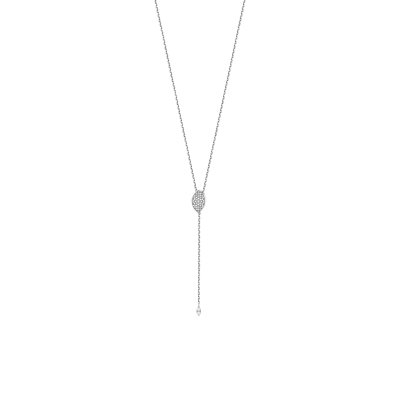 Helena Joy Amanda Long Necklace White Gold Diamond