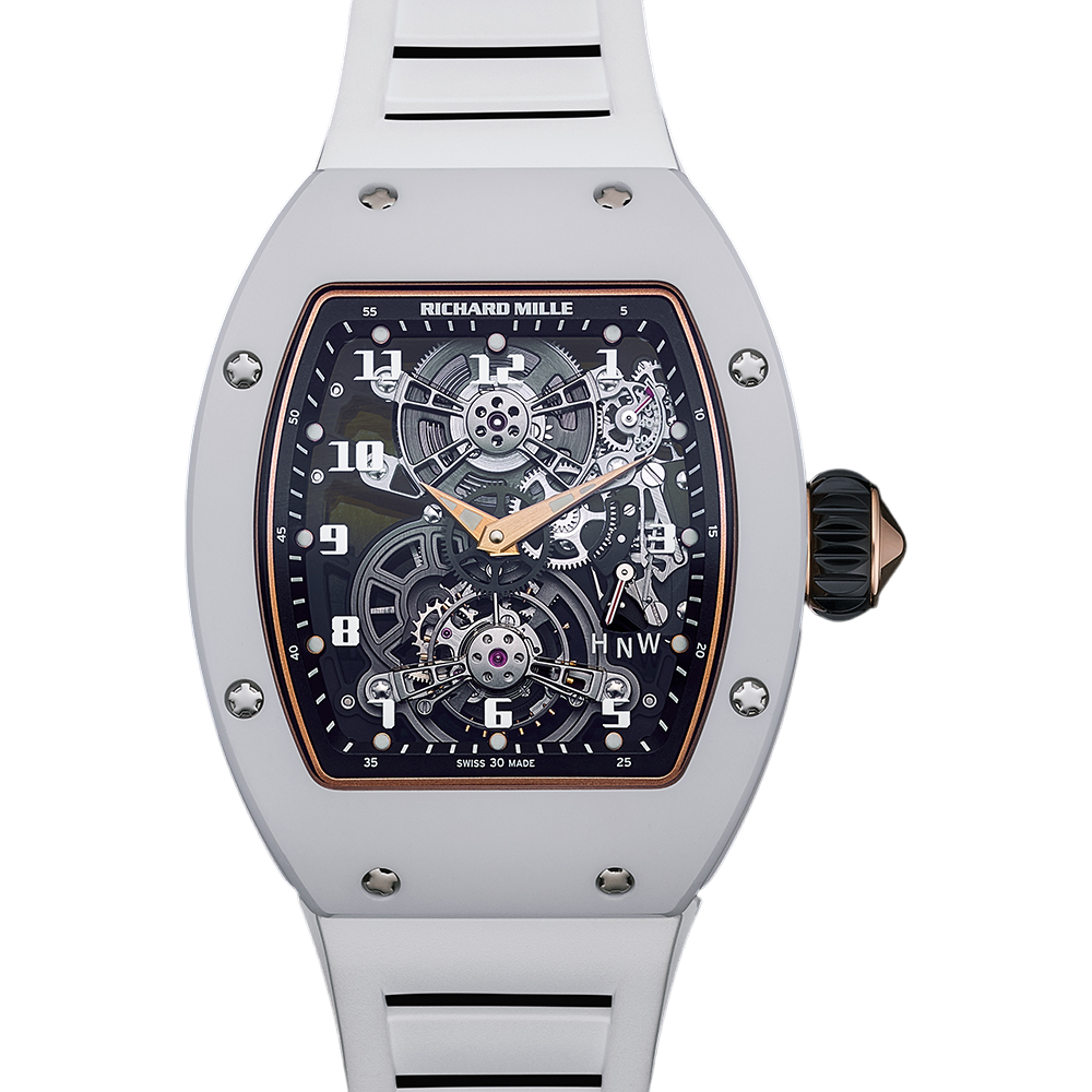 Richard Mille RM11用ベルトラバー　ホワイト Richard Mille RM11用ベルトラバー ホワイト Richard Mille RM11