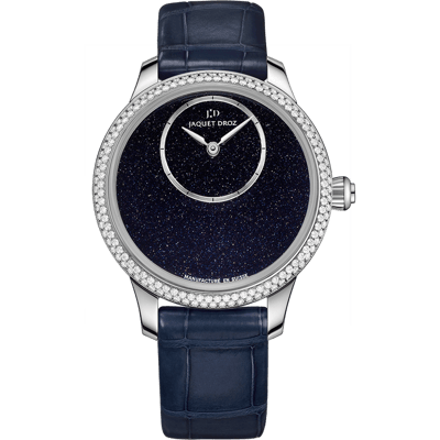 Jaquet Droz Petite Heure Minute Aventurine 35mm