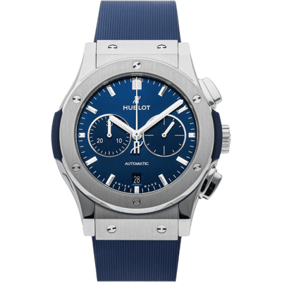 Hublot Classic Fusion Chronograph Titanium Blue 42mm