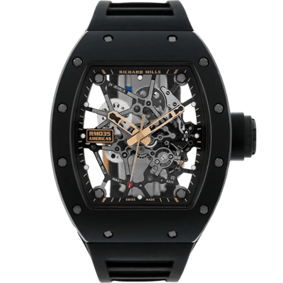 Richard Mille RM035 Americas Black Toro Limited Edition