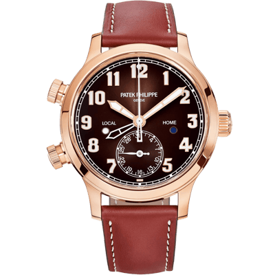 Patek Philippe Complications Calatrava Pilot Travel Time 37.5mm