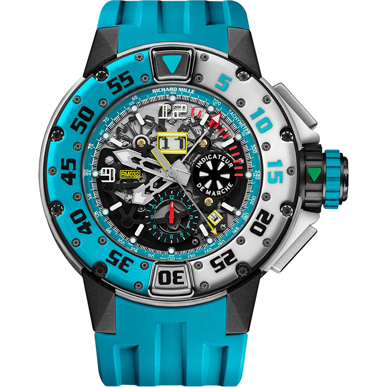 Richard Mille RM032 Bleu (RM032 FQ CA)