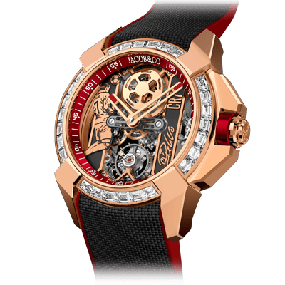 Jacob &amp; Co. Epic X Flight of CR7 Baguette 44mm