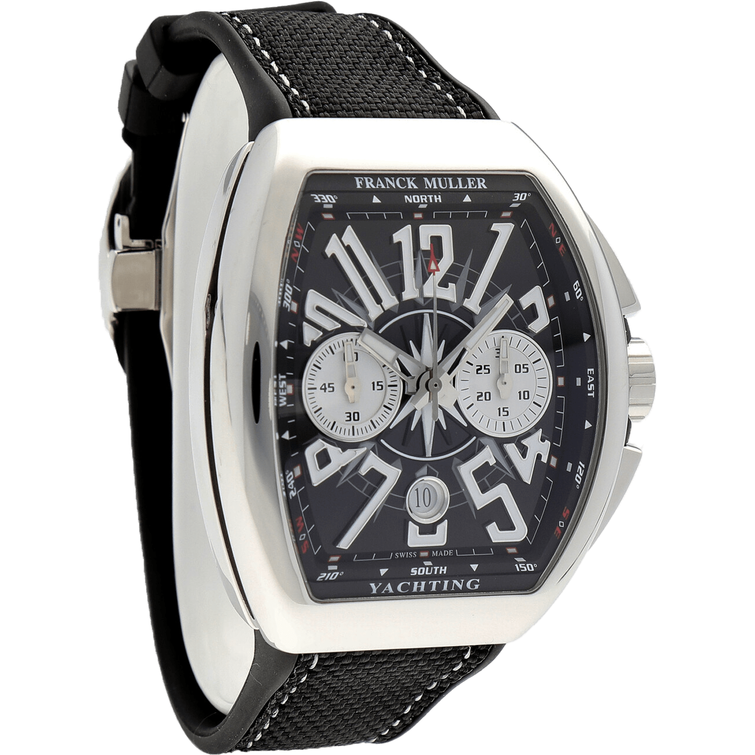 Franck Muller Vanguard V45 Yachting Black (V 45 CC DT YACHT AC NR)