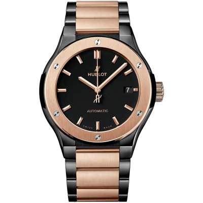 Hublot Classic Fusion Bracelet Ceramic King Gold 45mm