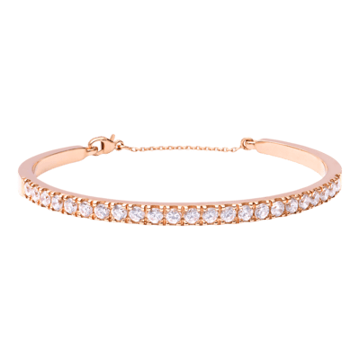 Helena Joy Iris Classic Bangle Rose Gold Diamond