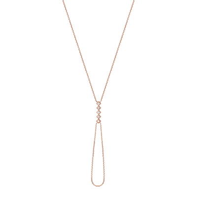 Helena Joy Babylon Hand Chain Rose Gold Diamond