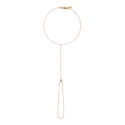 Helena Joy Eclipse One Hand Chain Yellow Gold Diamond