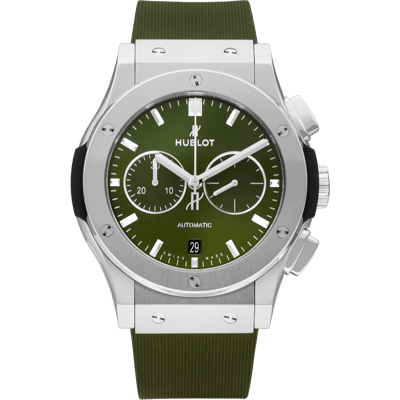 Hublot Classic Fusion Chronograph Titanium Green 42mm