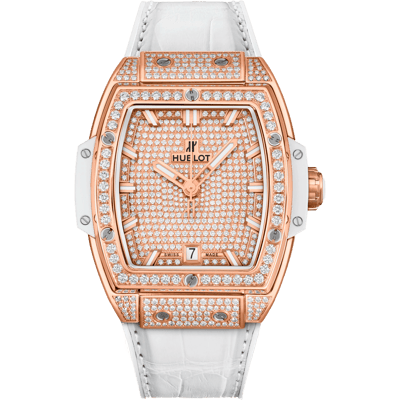 Hublot Spirit of Big Bang King Gold White Pav&eacute; 39mm