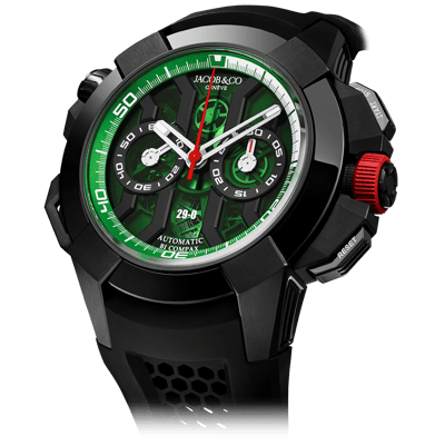 Jacob &amp;amp; Co. Epic-X Chrono Black Khabib Limited Edition 47mm