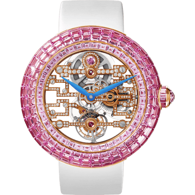 Jacob &amp;amp; Co. Brilliant Art Deco Pink Sapphires Limited Edition 47mm