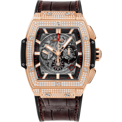 Hublot Spirit of Big Bang King Gold Pav&eacute; 45mm