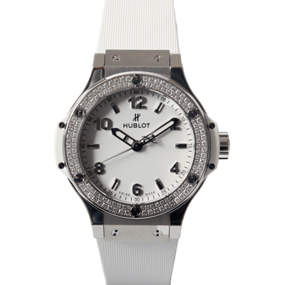 Hublot Big Bang Original Steel White Diamonds 38mm