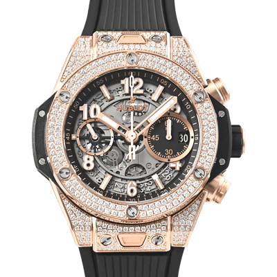 Hublot Big Bang Unico King Gold Pav&eacute; 42mm