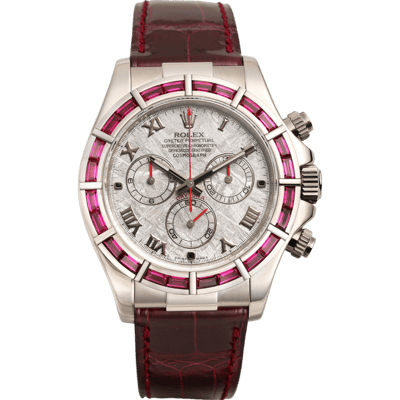 Rolex Oyster Perpetual Cosmograph Daytona Ruby Meteorite 40mm