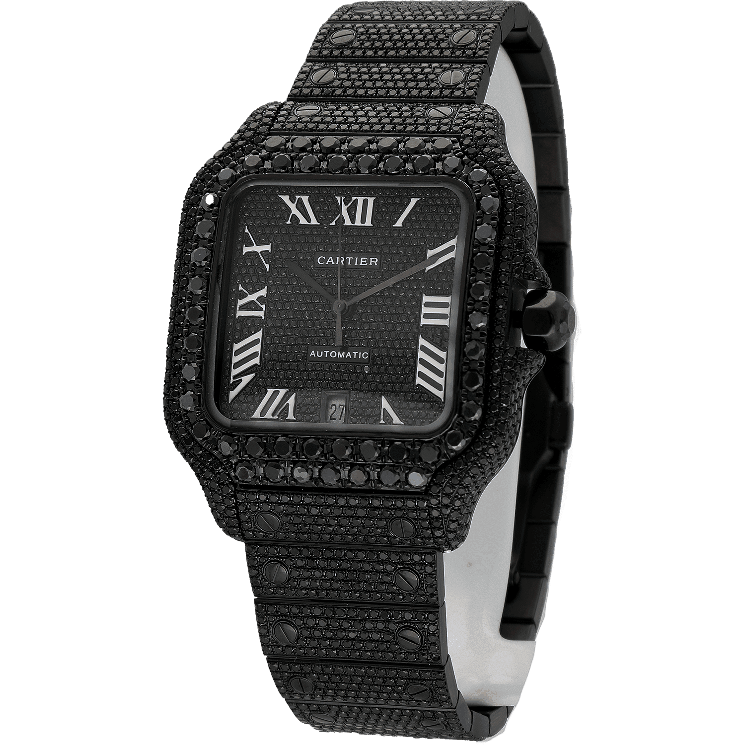 Cartier Santos Noir (WSSA0018-BLK-AM)